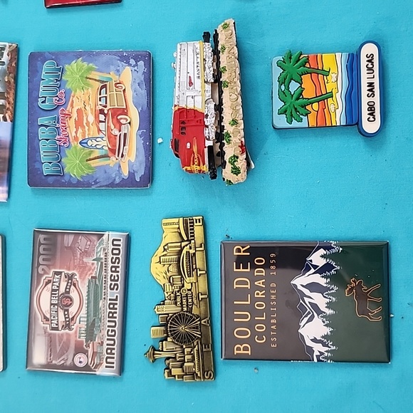 Lot of 24 Refrigerator Magnets - Picture 2 of 10